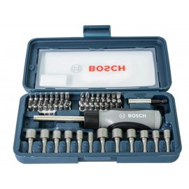 Bộ tuốc nơ vít đa năng 46 chi tiết Bosch 2607017399