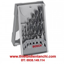 Bộ 10 mũi khoan sắt Bosch HSS-R DIN338 1609200203