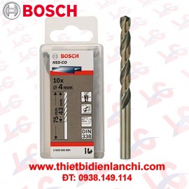 Mũi khoan sắt và inox HSS-Co Bosch 4mm 2608585880