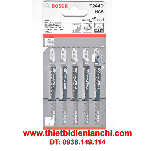 Lưỡi cưa lọng T244D Bosch 2608630058