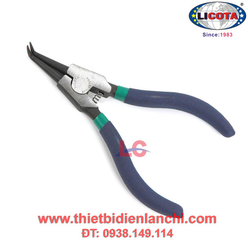 Kìm mở phe ngoài mũi cong Cao cấp 7" (175mm) Licota - APT-38009B