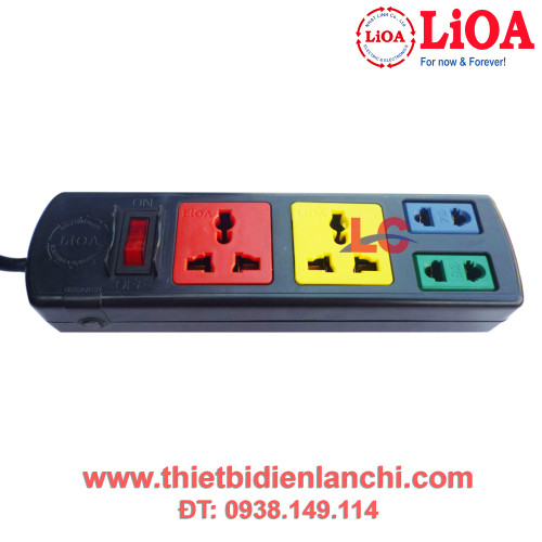  Ổ cắm kéo dài đa năng 5m Lioa 2D2S52 