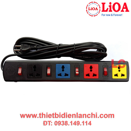 Ổ Cắm Kéo Dài Đa Năng LiOA 4DOF32N