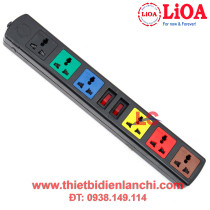 Ổ cắm kéo dài 6S LiOA 6S3 dây 3m x 2 (Đen) Ổ cắm kéo dài 6S LiOA 6S3 dây 3m x 2 (Đen)