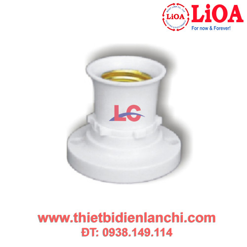 Đuôi đèn xoáy vuông góc 90 độ Lioa DDX90