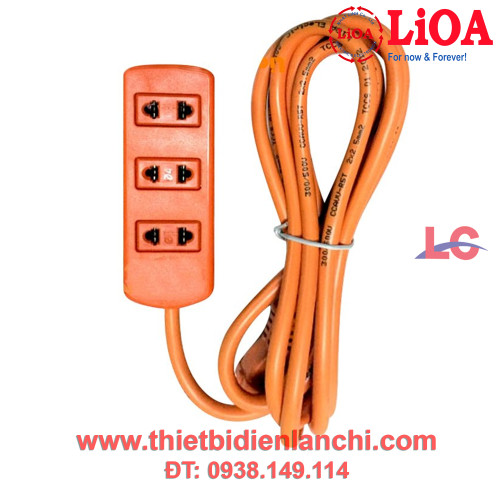 Bộ ổ cắm 2 lỗ công xuất lớn LiOA - S3TC
