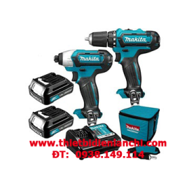 BỘ MÁY BẮT VÍT DÙNG PIN MAKITA CLX201S BỘ MÁY BẮT VÍT DÙNG PIN MAKITA CLX201S