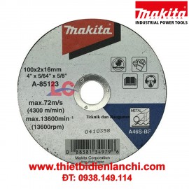 Đá cắt Makita A-85123 (100x2x16mm)