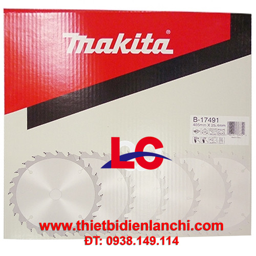 Lưỡi cưa gỗ hợp kim 40 răng Makita B-17491 (405x40Tx25.4)