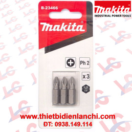 Bộ mũi vít xoắn 3 chi tiết PH1 Makita B-23466 Bộ mũi vít xoắn 3 chi tiết PH1 Makita B-23466