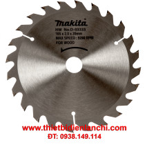 Đĩa cắt 24 lưỡi xoắn Makita D-03333 165 x 20 mm Đĩa cắt 24 lưỡi xoắn Makita D-03333 165 x 20 mm
