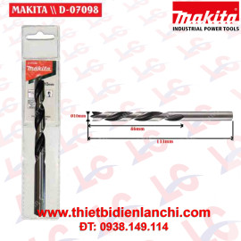 Mũi khoan gỗ cao cấp MAKITA 10mm D-07098 Mũi khoan gỗ cao cấp MAKITA 10mm D-07098