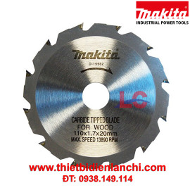 Lưỡi cưa hợp kim Makita D-15562 (110x20mm 12T) Lưỡi cưa hợp kim Makita D-15562 (110x20mm 12T)