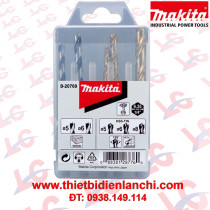 Bộ 5 mũi khoan Makita D-20769 Bộ 5 mũi khoan Makita D-20769