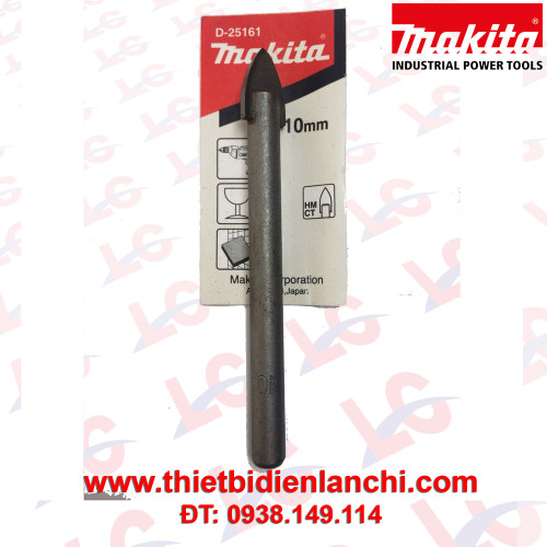 Mũi khoan kính đuôi trụ tròn 10x80mm Makita D-25161