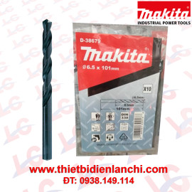 Mũi khoan kim loại MAKITA 6.5mm HSS-R D-38679 Mũi khoan kim loại MAKITA 6.5mm HSS-R D-38679