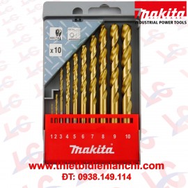Bộ mũi khoan kim loại 10 chi tiết Makita D-43561