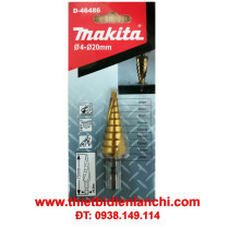 Mũi khoan côn bước cấp tròn Titan Makita D-46486 Mũi khoan côn bước cấp tròn Titan Makita D-46486