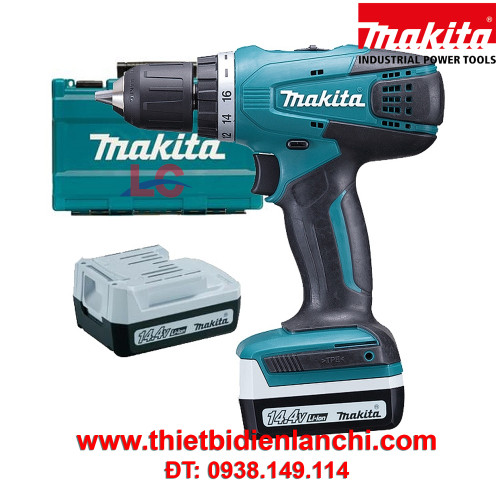 Máy khoan và vặn vít dùng pin Makita DF347DWE