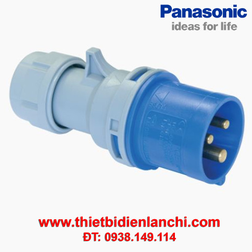 Phích cắm công nghiệp 3 pha PCE F023-6 (IP44 32A)