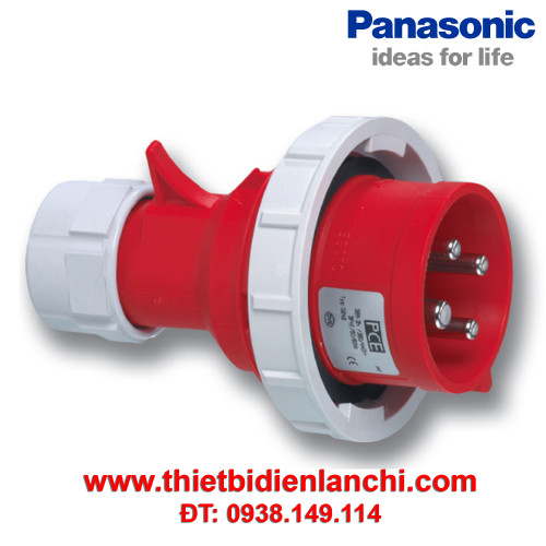 Phích cắm công nghiệp 3 pha PCE F0132-6
