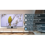 Smart Tivi QLED Samsung AI 4K 55 inch QA55Q80B