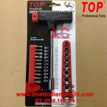 Bộ tuýp đa năng chữ T 22 món TOP TD-20108 Bộ tuýp đa năng chữ T 22 món TOP TD-20108