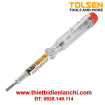 Vít thử điện ngắn Tolsen 38014 100 - 500V (Đỏ) Vít thử điện ngắn Tolsen 38014 100 - 500V (Đỏ)
