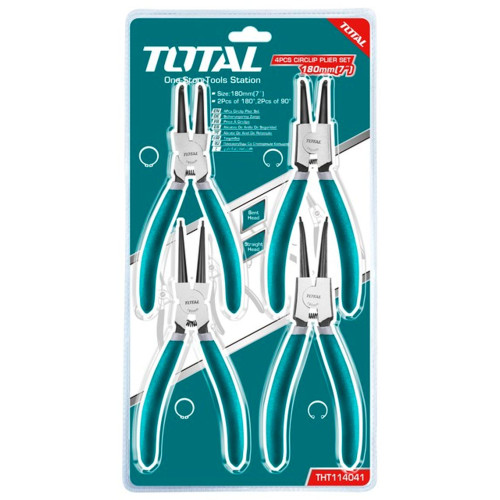 Bộ kìm (kiềm) mở phe 4 chi tiết Total THT114041