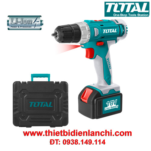 Máy khoan vặn vít dùng pin Li-ion TOTAL TDLI228180
