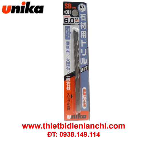 Mũi khoan đá 6.0x100mm UNIKA SB6.0x100